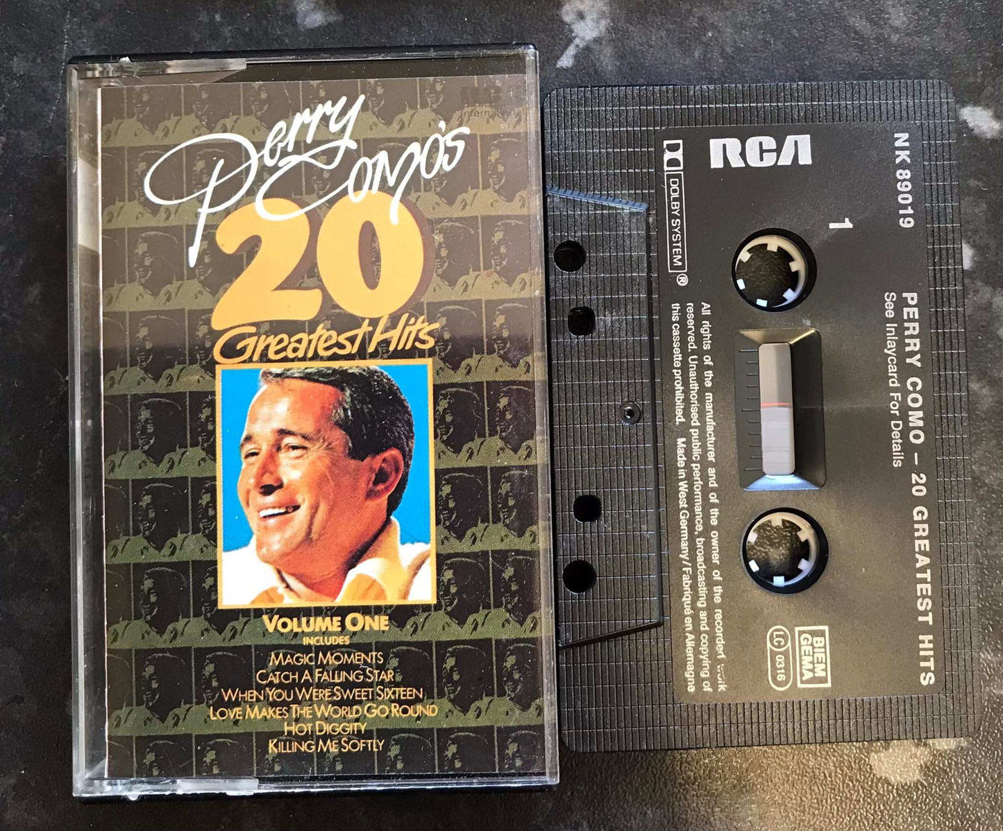Perry Como's 20 Greatest Hits Album, Volume One, RCA, NK 89019 Magretro