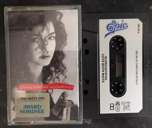 Gloria Estefan, Cuts Both Ways Album, EPIC, 465145 4, Vintage Cassette Magretro