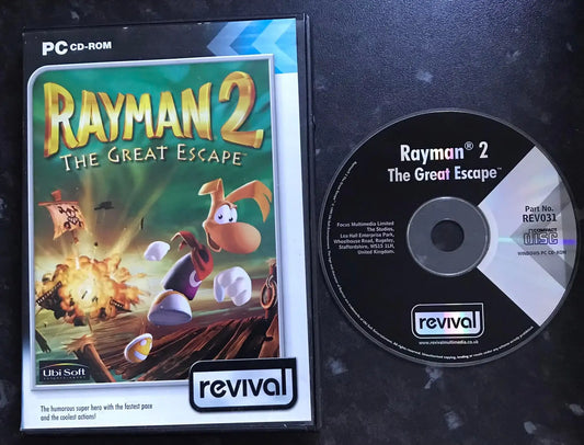 Rayman 2, The Great Escape, PC Game Magretro