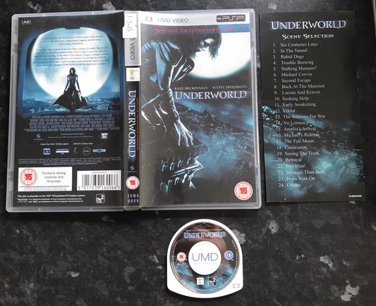 Underworld Special Extended Edition, PSP Movie, Boxed Magretro