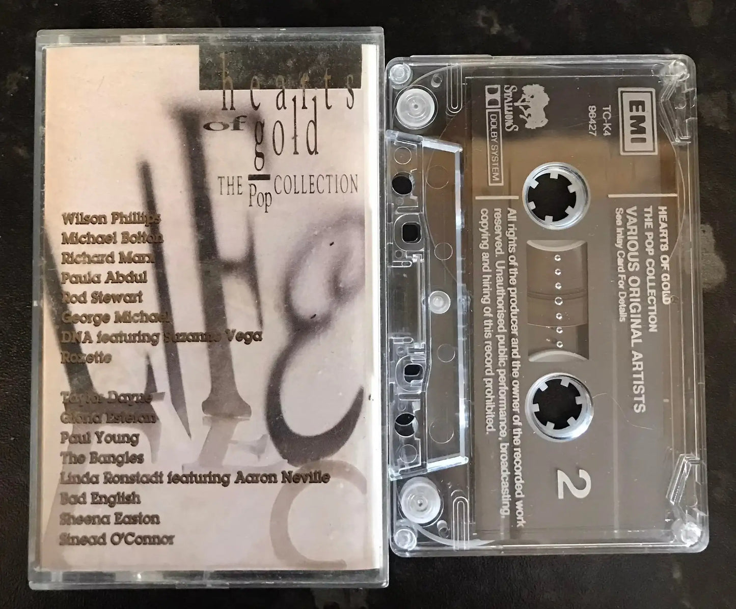 The Pop Collection, Hearts of Gold Album, EMI, TC-K4 96427 Magretro