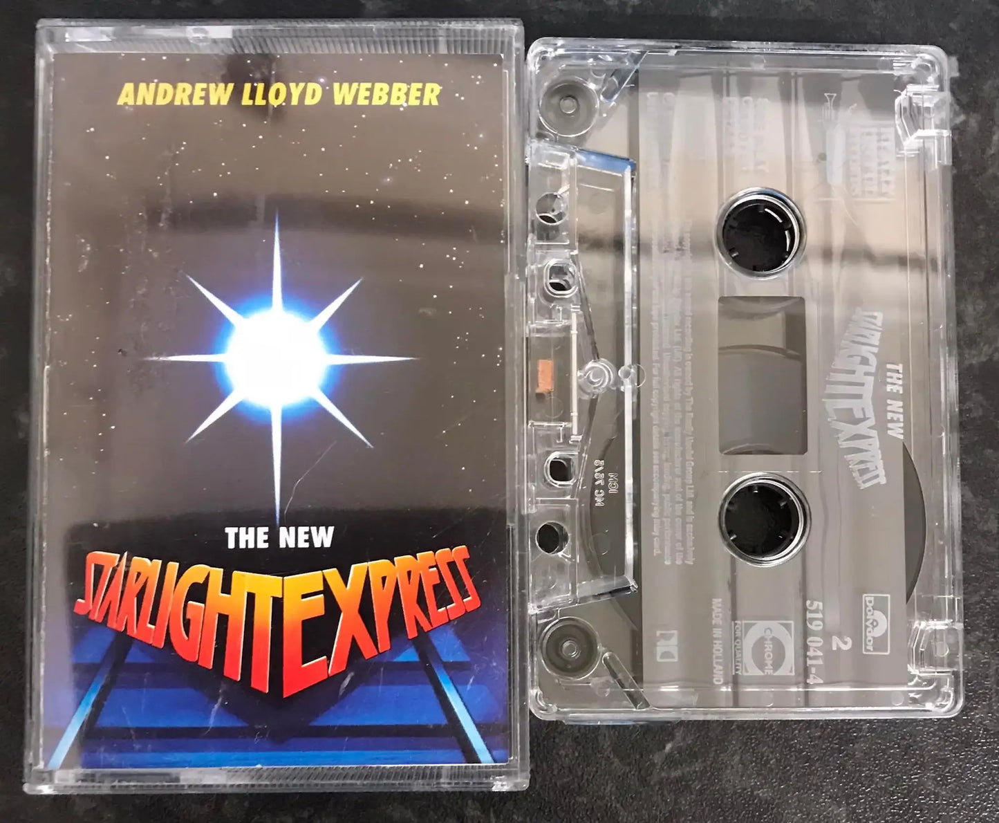 The New Starlight Express, Andrew Lloyd Webber, Polydor, 519 041-4 Magretro