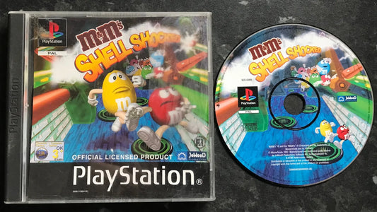 M&M's Shell Shocked, PS1 Playstation One Game Boxed Magretro
