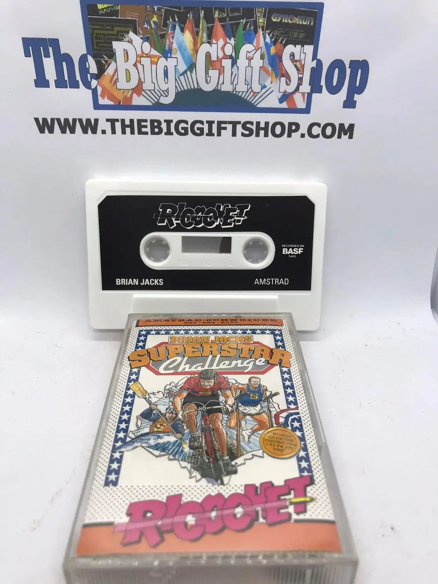Brian Jack's Superstar Challenge (Ricochet), CPC 464 / 664 Magretro