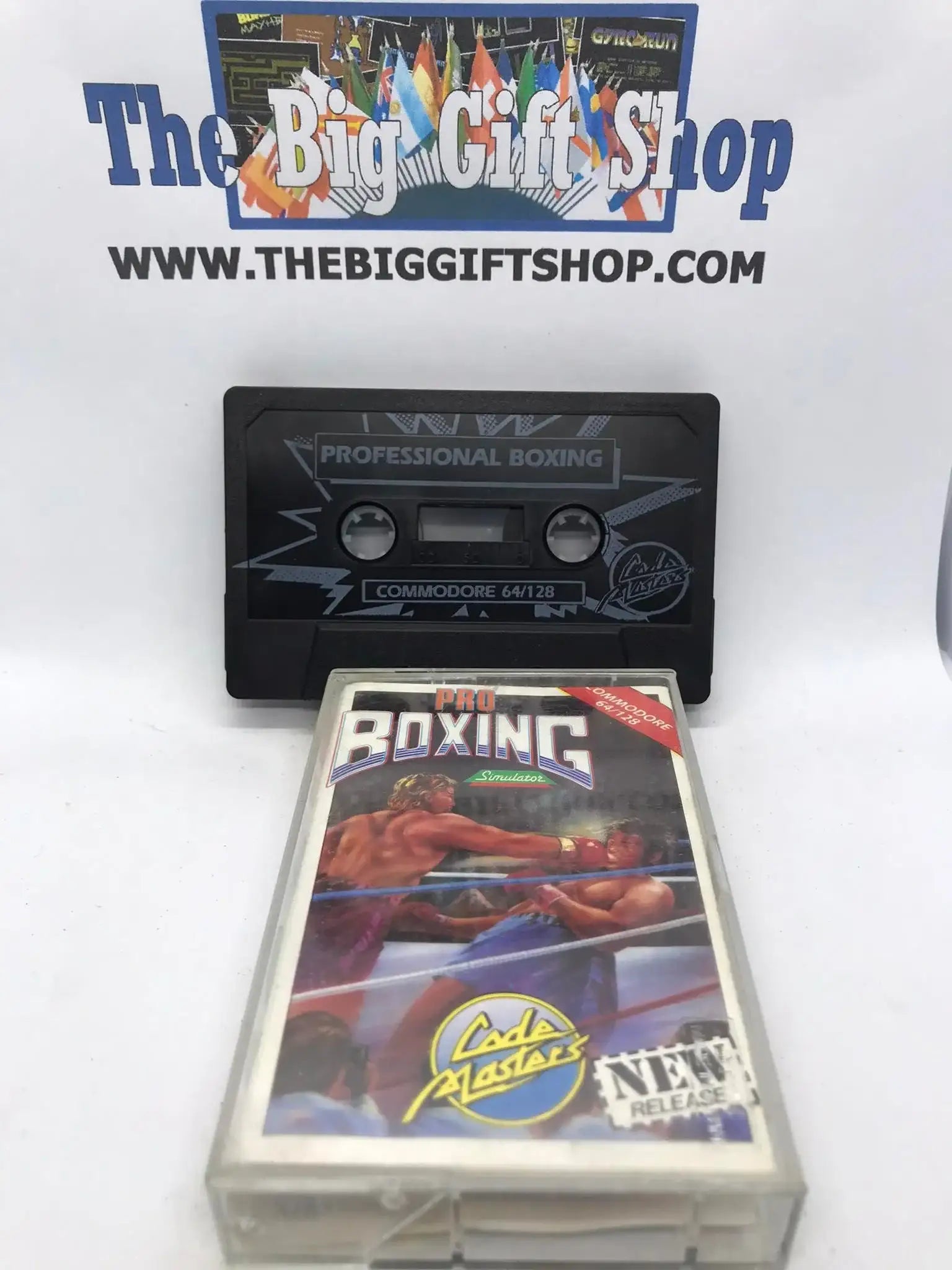 Pro Boxing Simulator, C64 Game, Released by Codemasters Magretro