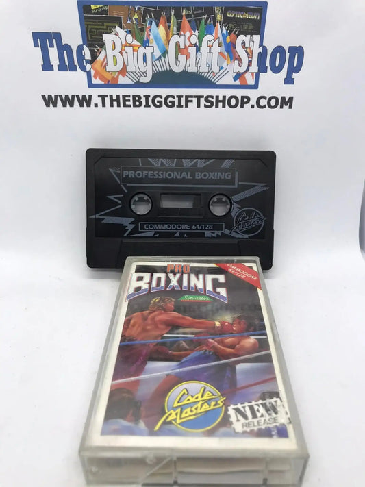 Pro Boxing Simulator, C64 Game, Released by Codemasters Magretro