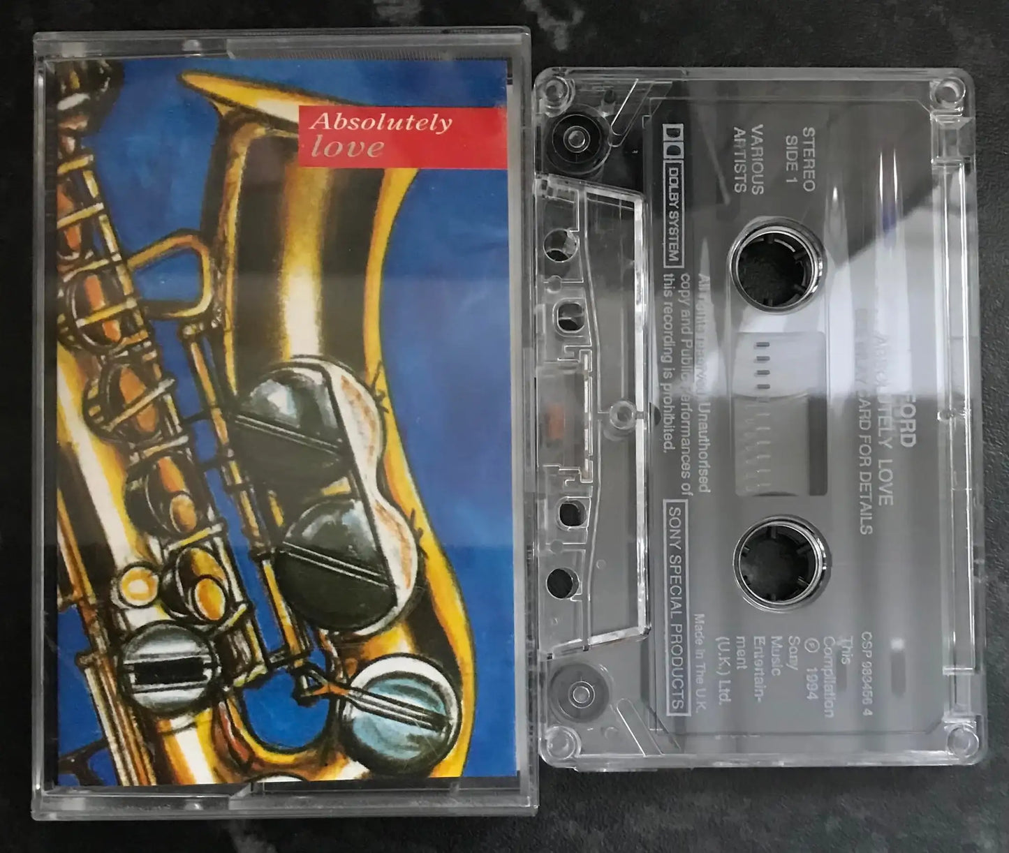 Absolutely Love Album, Ford, CSP 983456 4, Vintage Cassette Magretro