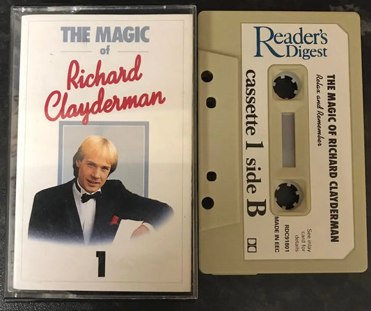 The Magic of Richard Clayderman, Cassette 1, RDC 91801, Vintage Cassette Magretro