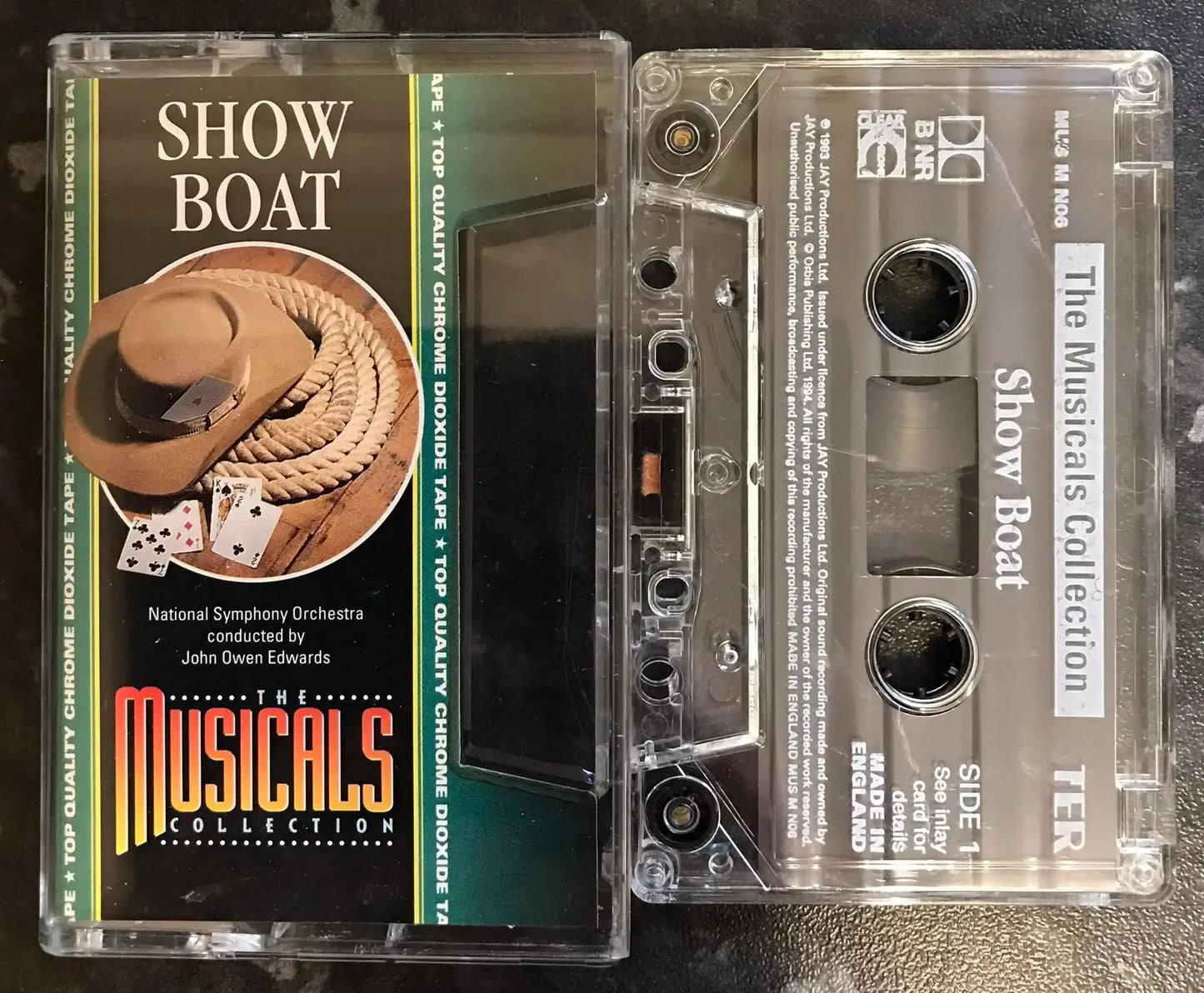 The Musicals Collection, no 6, Show Boat, MUS M NO6, Vintage Cassette Magretro