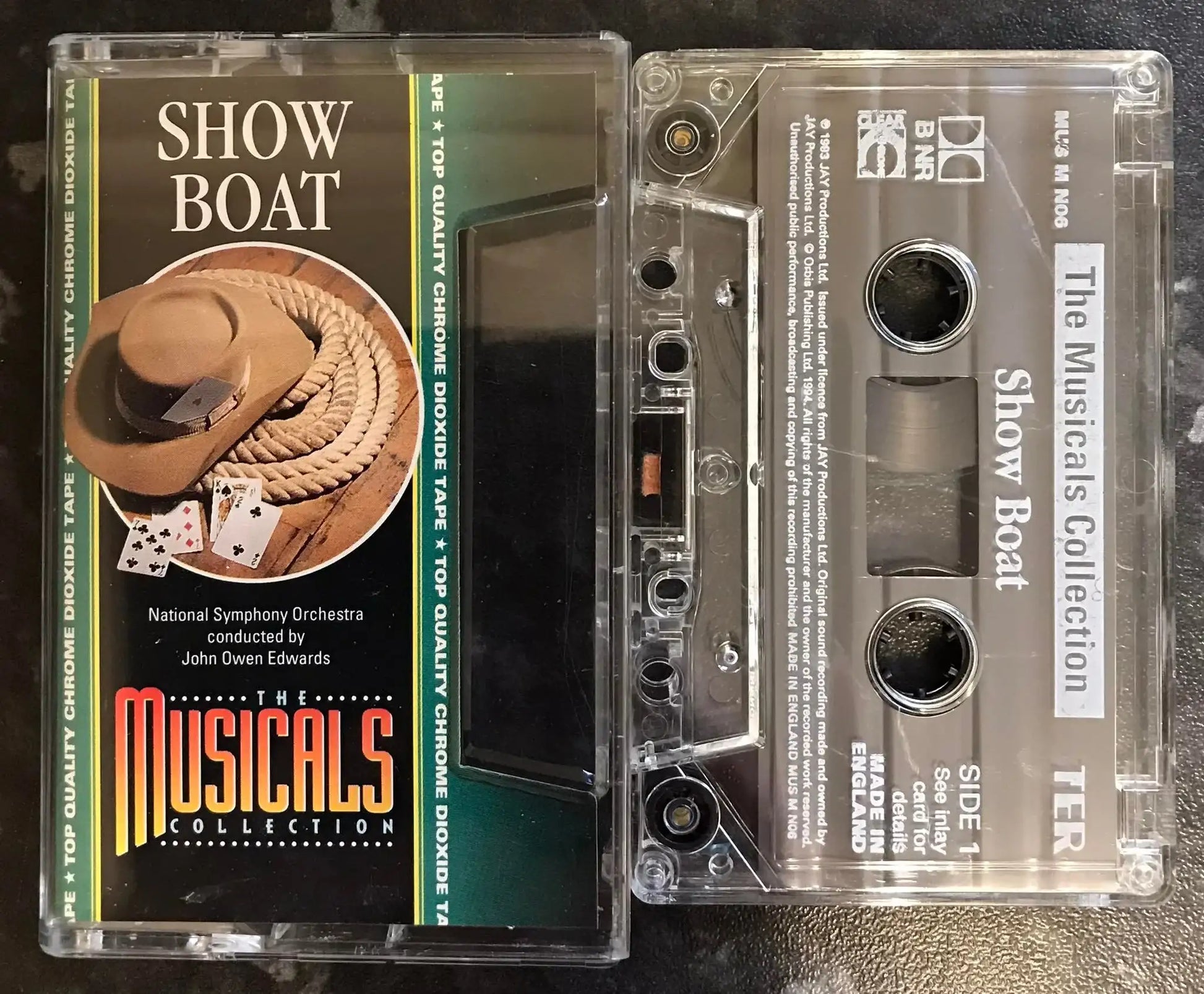 The Musicals Collection, no 6, Show Boat, MUS M NO6, Vintage Cassette Magretro