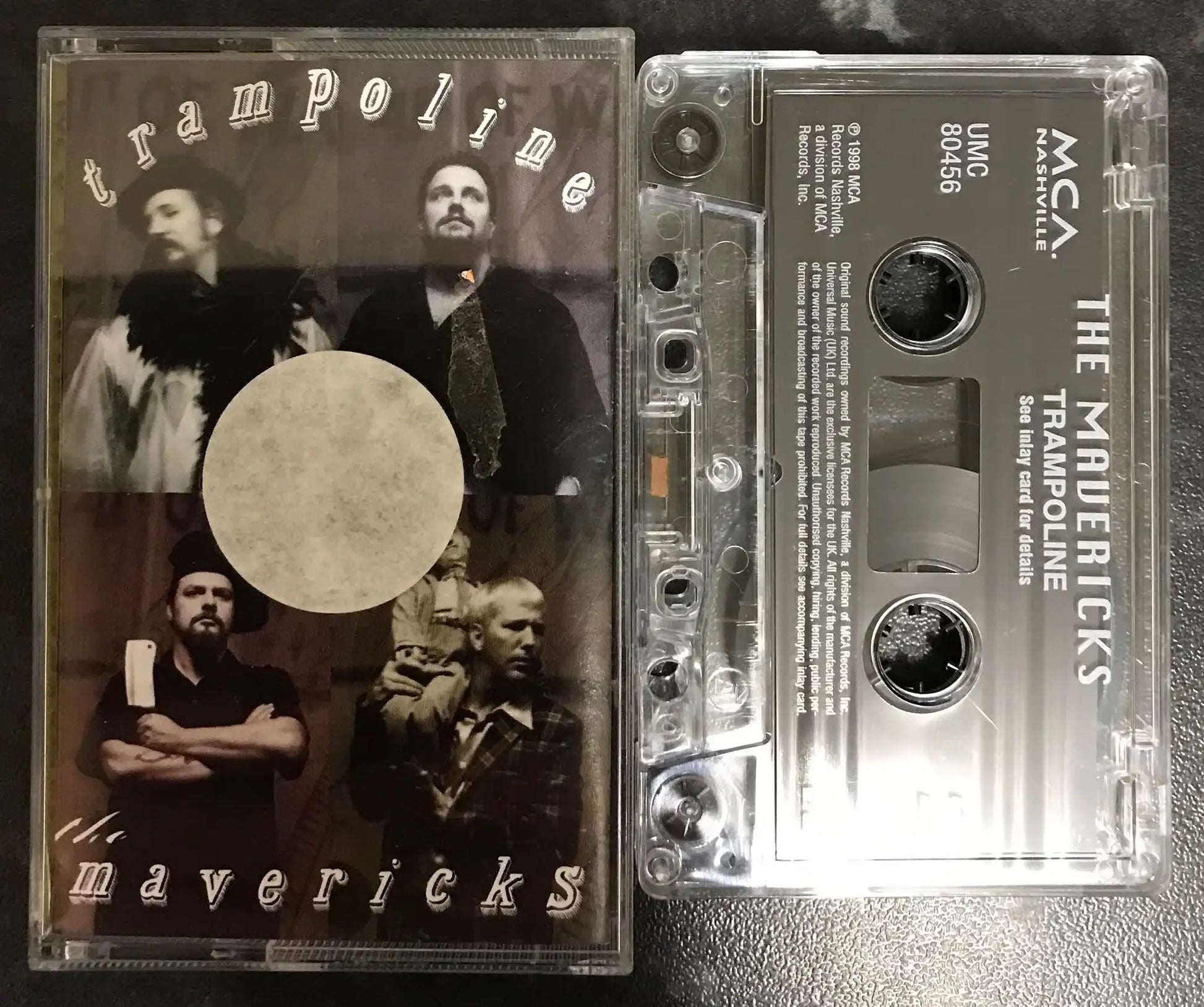 The Mavericks, Trampoline Album, MCA Nashville, UMC 80456, Vintage Cassette Magretro