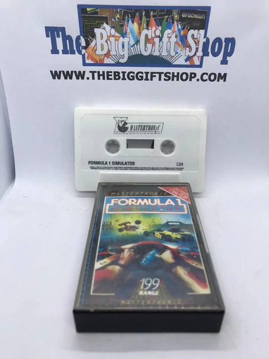 Formula 1 Simulator, C64, Released by Mastertronic (printed cassette), WORKING Magretro