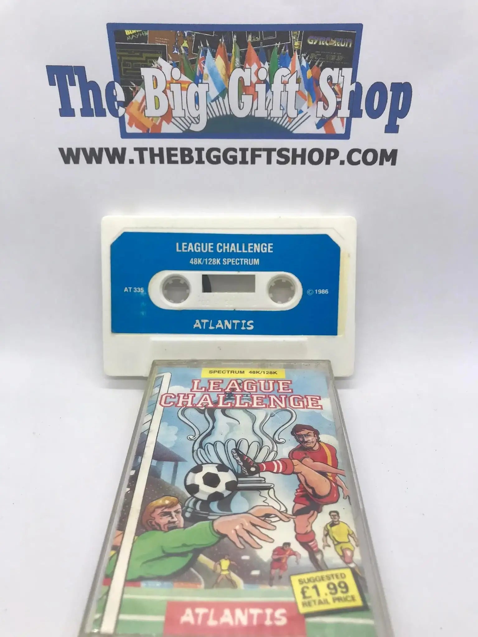 League Challenge (Tested Working), ZX Spectrum, Atlantis Software Ltd Magretro