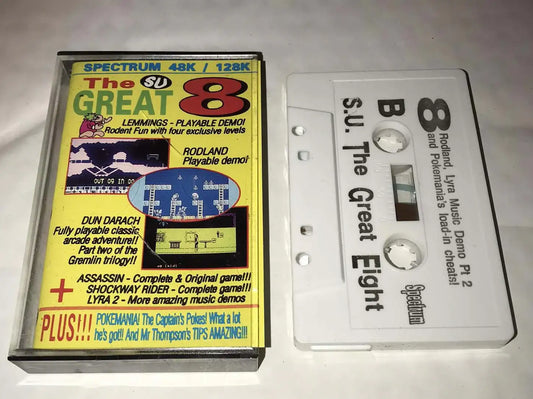 Sinclair User Tape, The Great 8 (14) January 92- Zx Spectrum Magretro