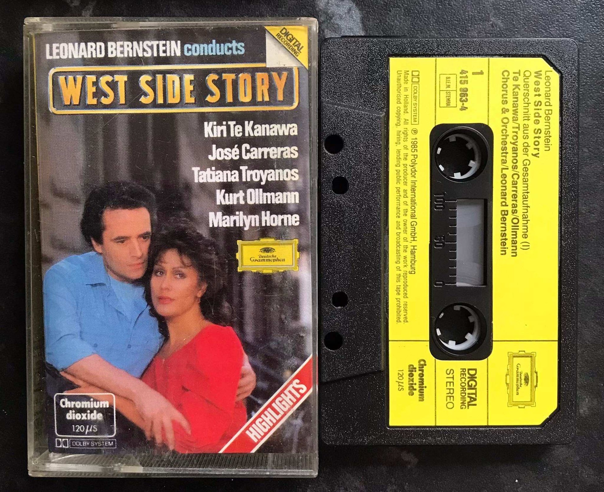 Leonard Bernstein Conducts West Side Story Highlights, 415 963-4 Magretro