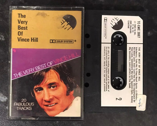 The Very Best Of Vince Hill Album, EMI, tc-emc 3087, Vintage Cassette Magretro