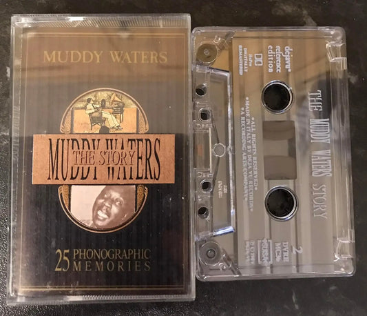 The Story Of Muddy Waters Album, Dejavu Records, DVRE MC36, Vintage Cassette Magretro