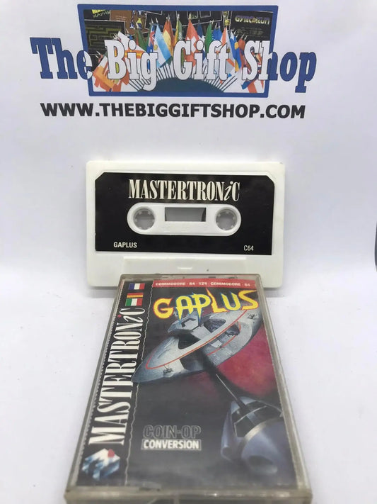 Gaplus, C64 Game, Released by Mastertronic,WORKING Magretro