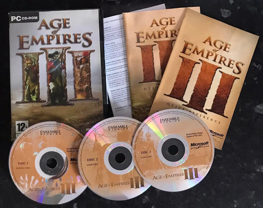 Age Of Empires III, UK, Pal, PC Game Magretro