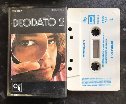 Deodato 2 Album, CTK 9527, CTI, RARE, Vintage Cassette Magretro