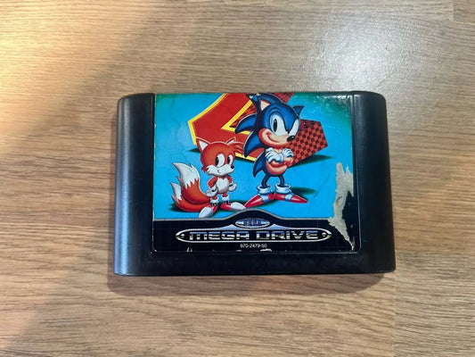 Sega Mega Drive game, Sonic The Hedgehog 2, UK PAL Magretro