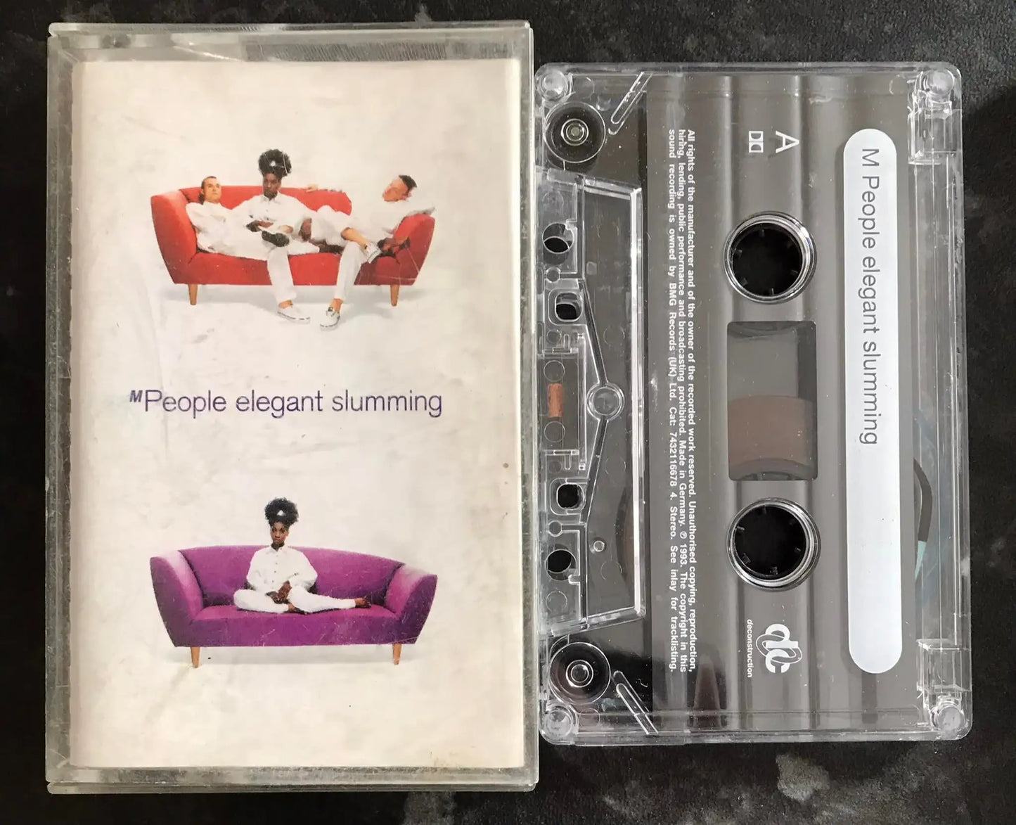 M People, Elegant Slumming Album, Deconstruction, 74321 16678 4 Magretro