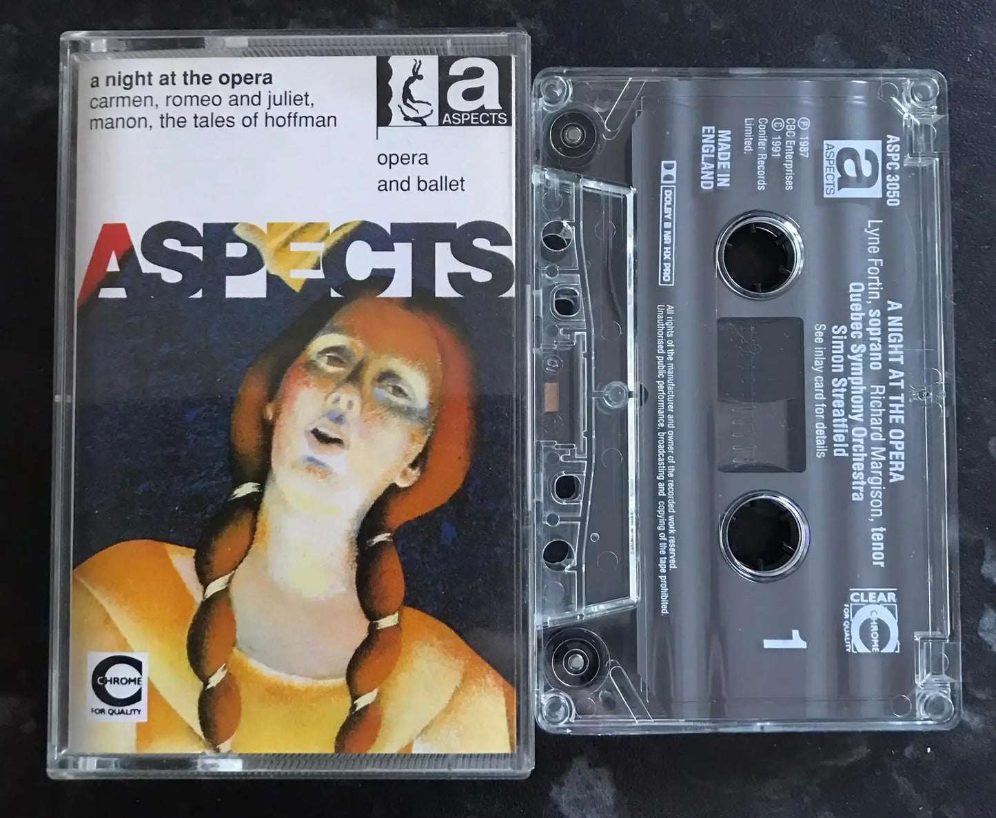 A Night At The Opera, Aspects Label, Opera And Ballet, aspc 3050 Magretro