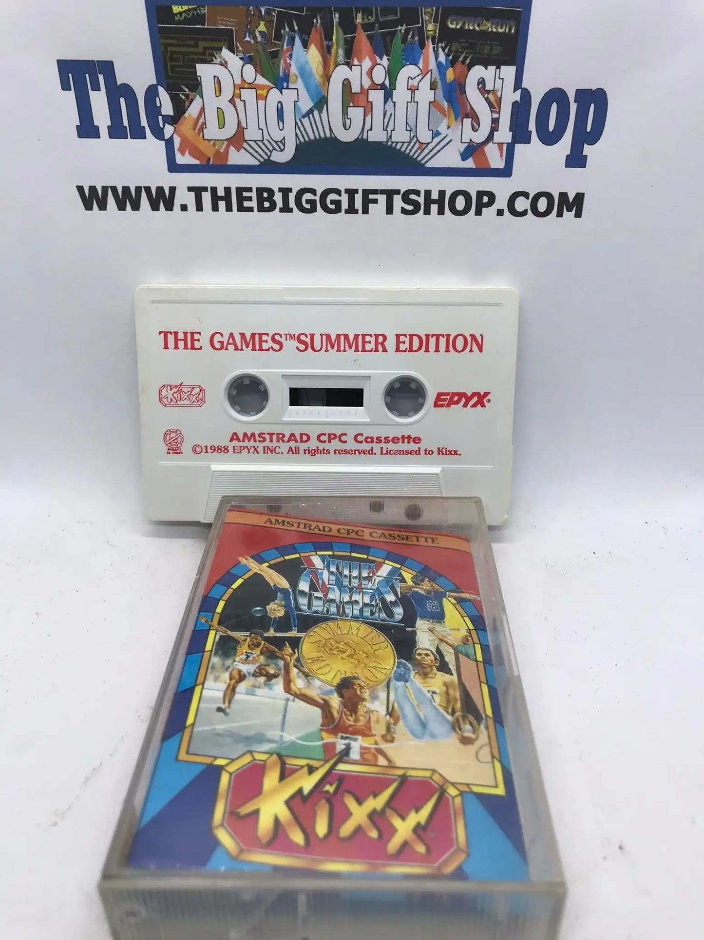The Games Summer Edition, CPC 464 / 664, Released by Kixx (RARE) Magretro