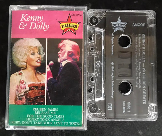 Kenny & Dolly, 24 Golden Greats, STB-8697, Kenny Rogers, Dolly Parton Magretro