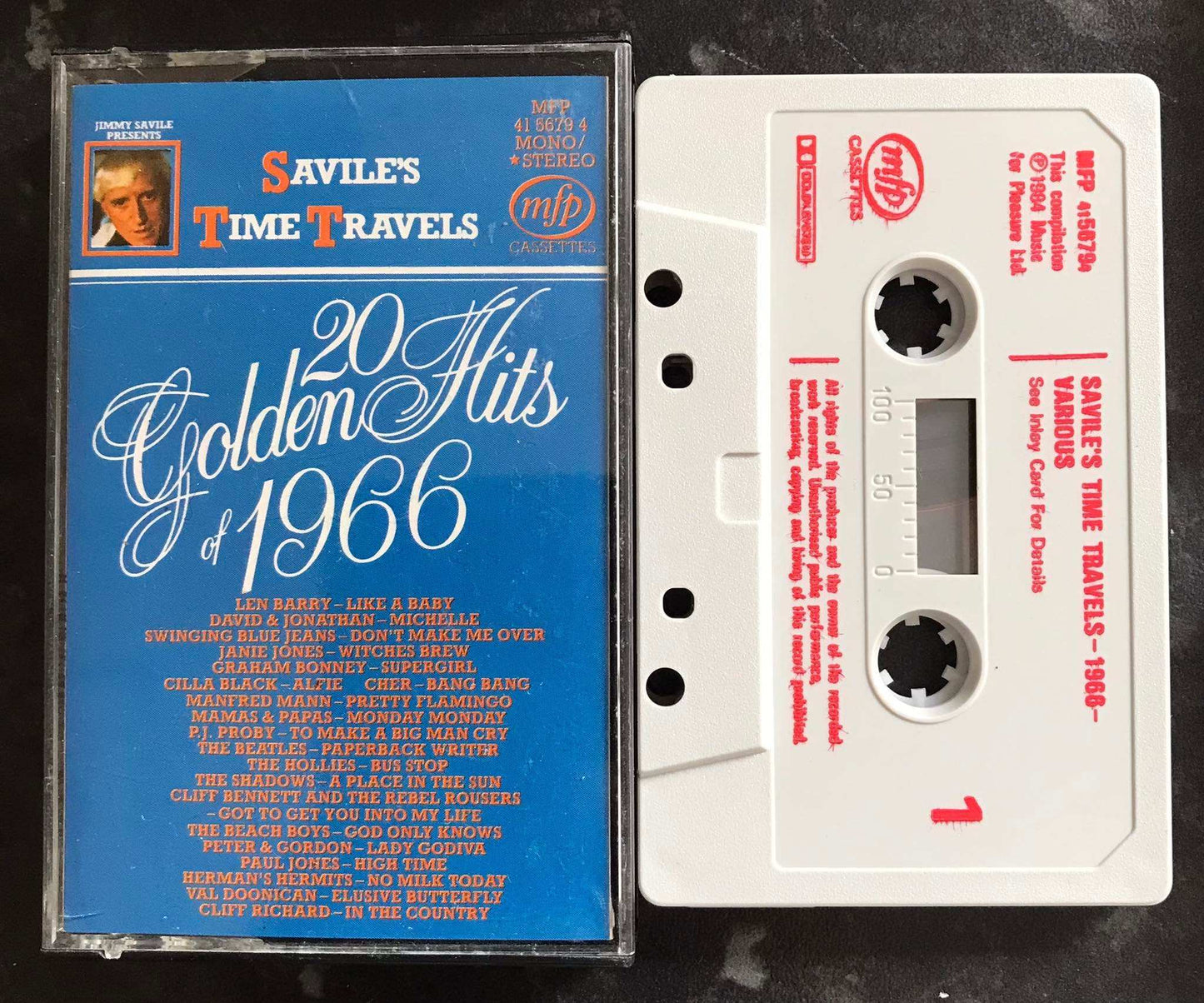 Savile's Time Travels, 20 Golden Hits of 1966, Music For Pleasure, MFP 41 5679 4 Magretro
