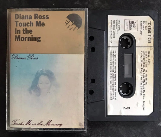 Diana Ross, Touch Me In The Morning Album, TC-STML 11239, Vintage Cassette Magretro
