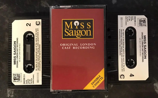 Miss Saigon, Original London Cast Recording, First Night Records, ENCORE C 5 Magretro