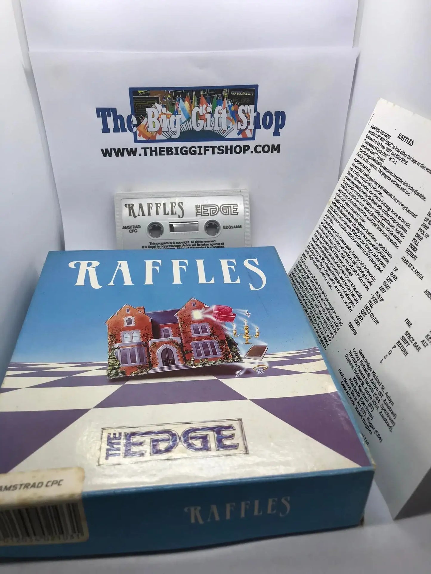 Raffles, CPC 464 / 664, Released by The Edge Software (SUPER RARE) Magretro