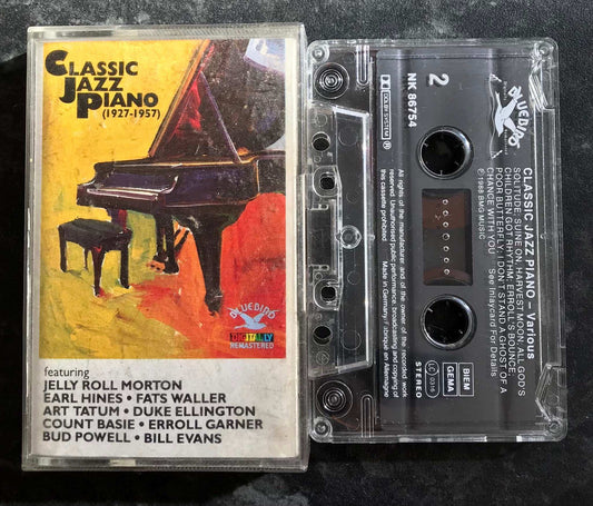 Classic Jazz Piano, 1927 to 1957, RCA, NK 86754, Vintage Cassette Magretro