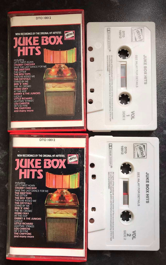 Juke Box Hits Double Album, Ditto, DTO 10012, Vintage Cassette Magretro
