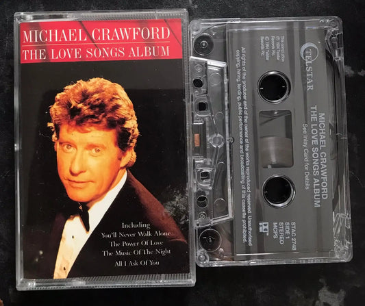 Michael Crawford, The Love Songs Album, STAC 2748, Vintage Cassette Magretro