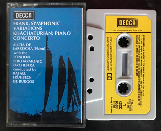 Frank Symphonic Variations, Khachaturian Piano Concerto, ksxc 6599 Magretro