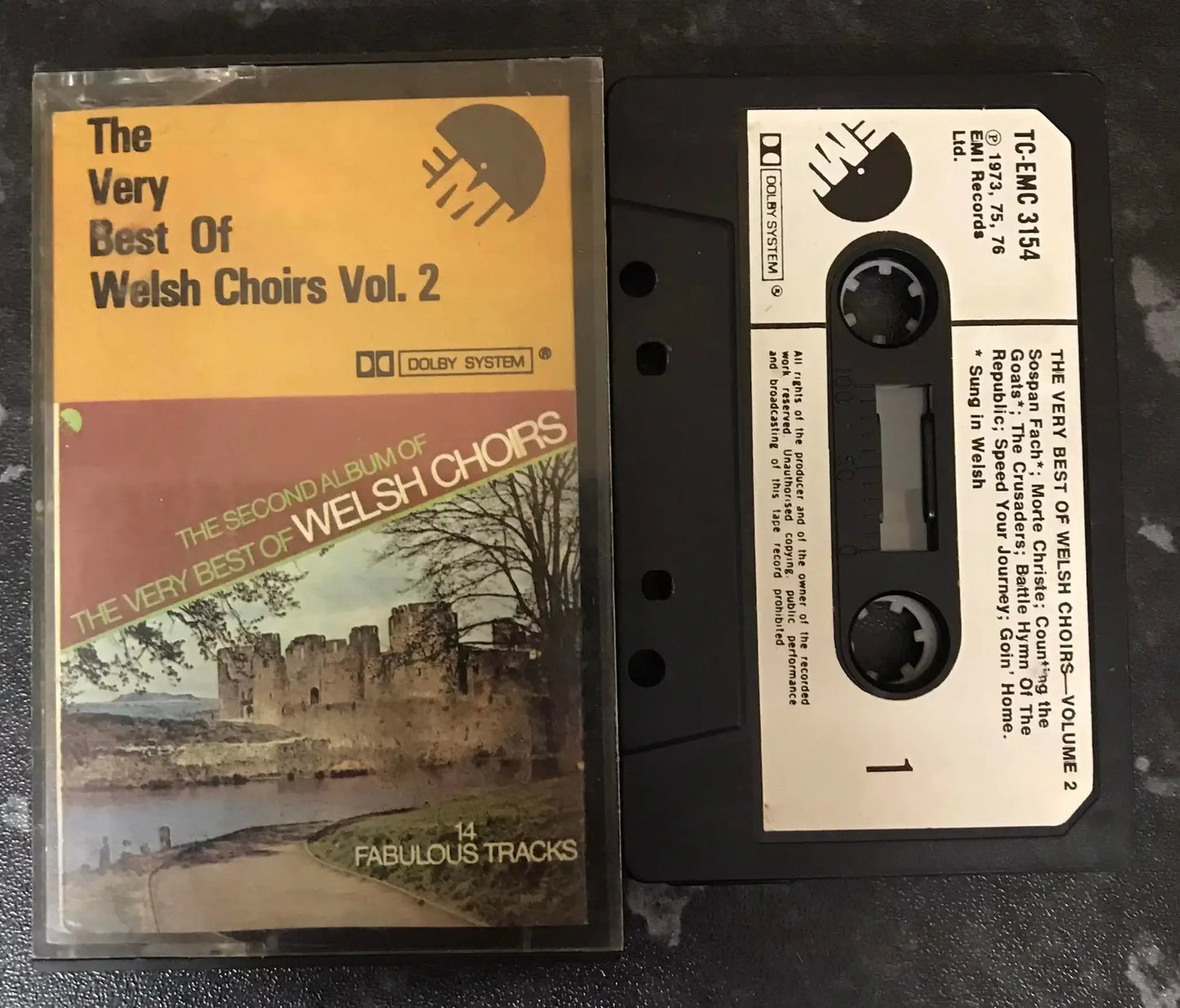 The Very Best of Welsh Choirs Vol 2, tc-emc 3154, EMI, Vintage Cassette Magretro