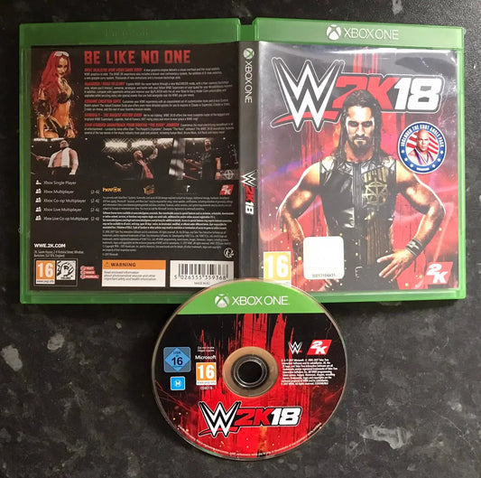 w2k18, Xbox One Game, UK PAL Magretro