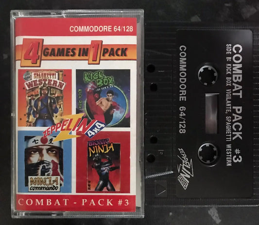 Zeppelin Combat Pack 3, 4 Games in 1 Pack, RARE, WORKING Magretro