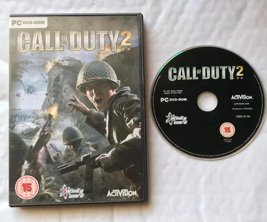 PC CD Rom Game, Call of Duty 2, by Activision Magretro