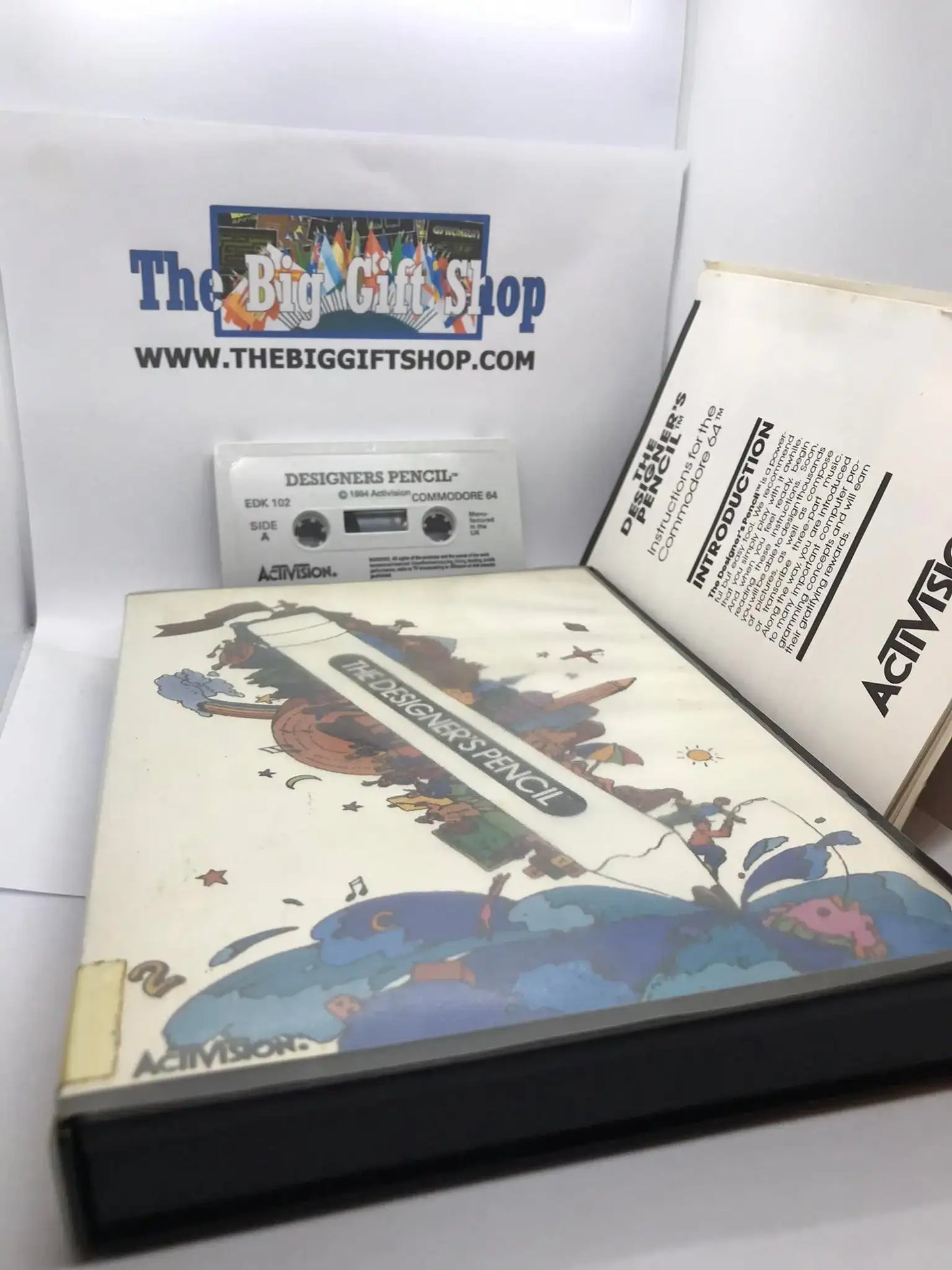 The Designers Pencil, C64, Released by Activision, WORKING Magretro