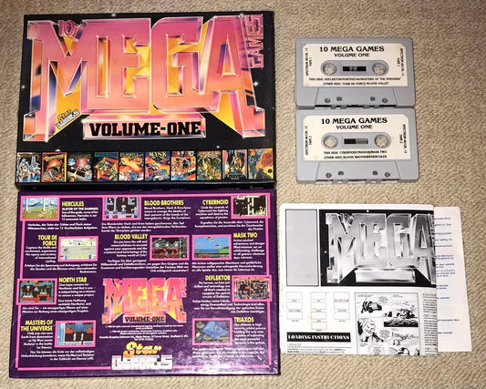 10 Mega Games Volume One Compilation, ZX Spectrum by Star Games Magretro