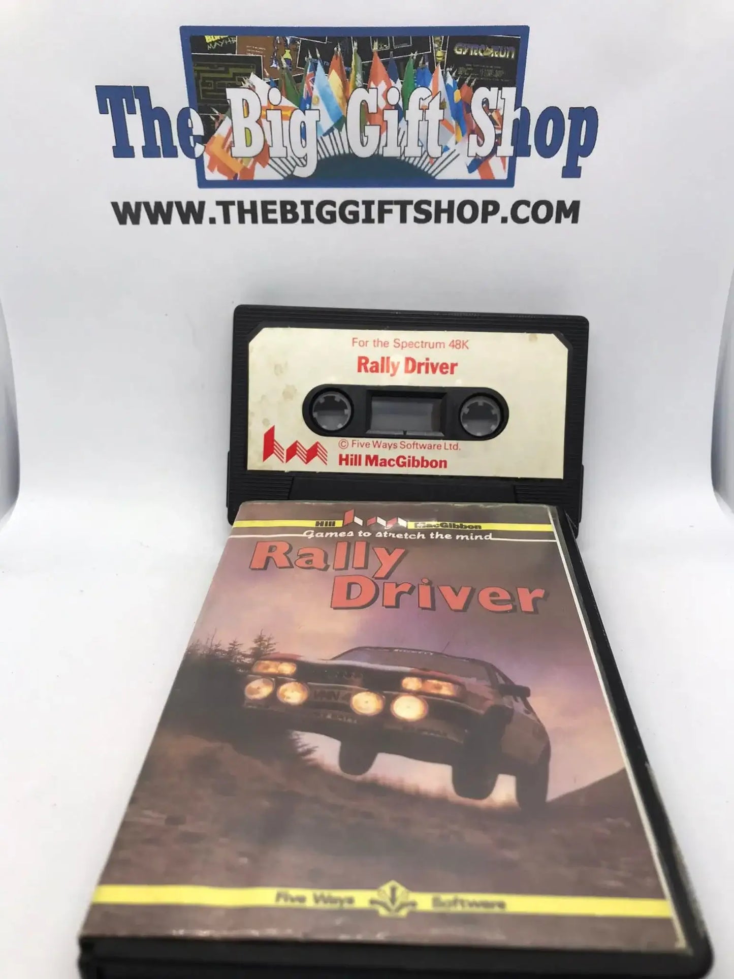 Rally Driver, ZX Spectrum by Hill MacGibbon Software, Working Magretro