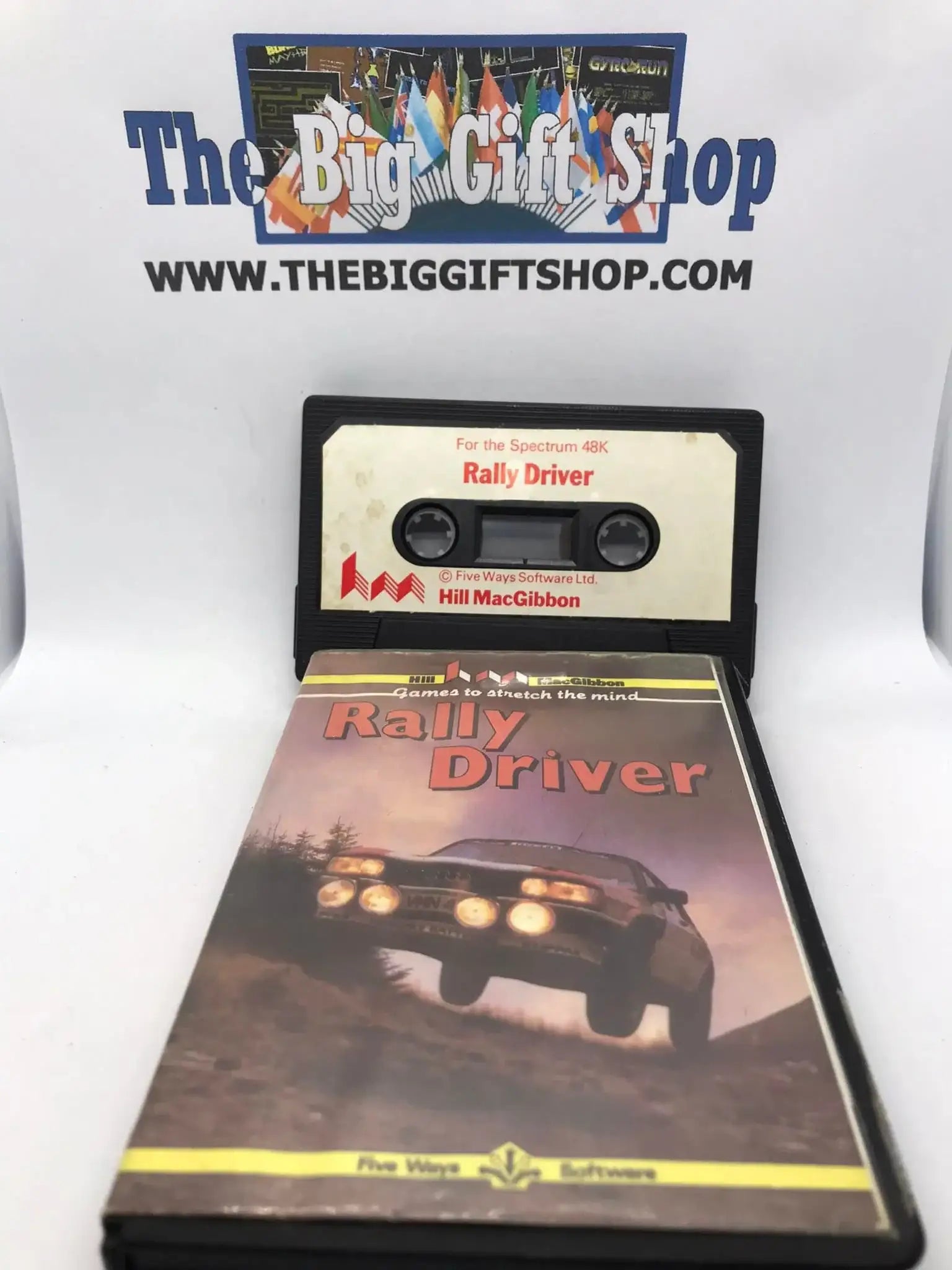 Rally Driver, ZX Spectrum by Hill MacGibbon Software, Working Magretro