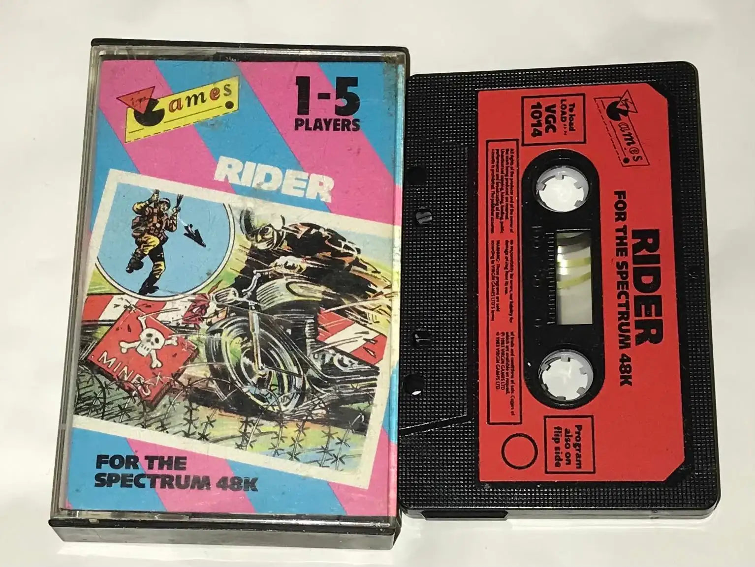 Rider by Virgin Games Software, ZX Spectrum Game, Working Magretro