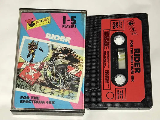 Rider by Virgin Games Software, ZX Spectrum Game, Working Magretro