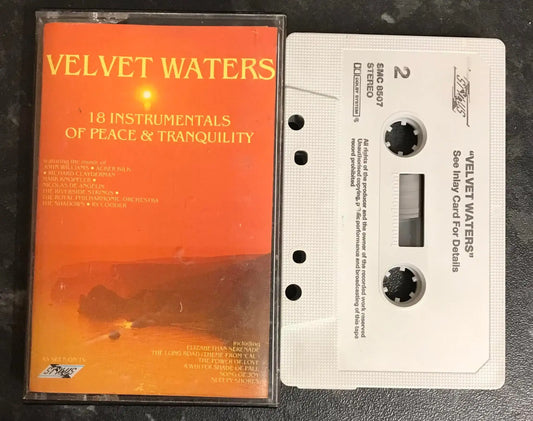 Velvet Waters Album, Stylus Music, SMC 8507, Vintage Cassette Magretro