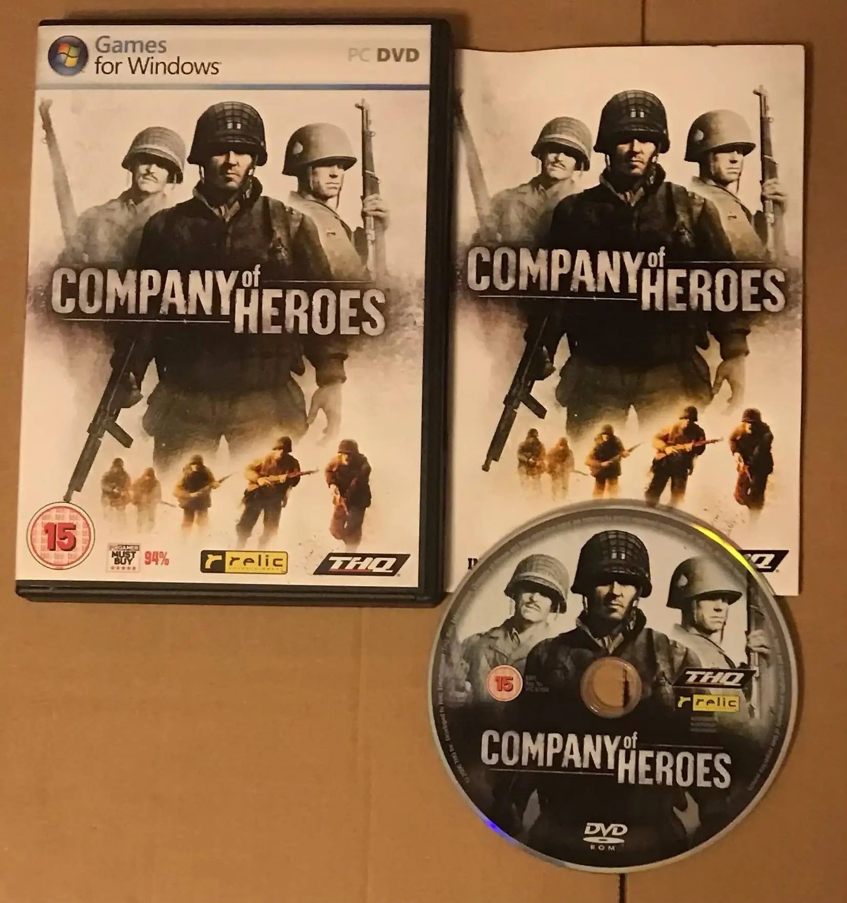 Company of Heroes - PC GAME DVD rom Magretro