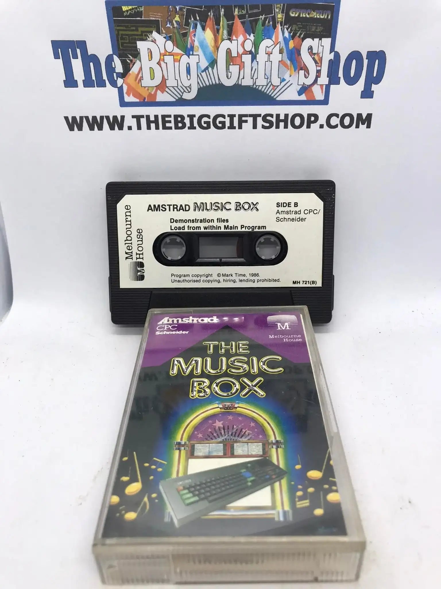 The Music Box, CPC 464 / 664, Released by Melbourne House Magretro